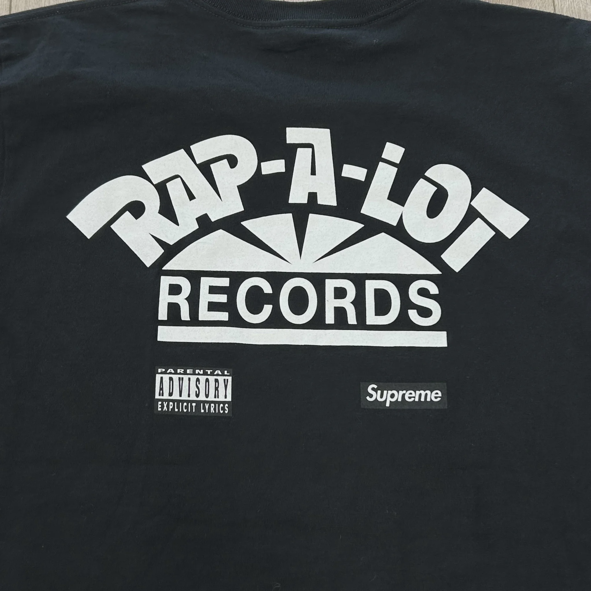 Supreme Rap A Lot Records Geto Boys Tee Black • Pre-Owned [0113] - photo 6