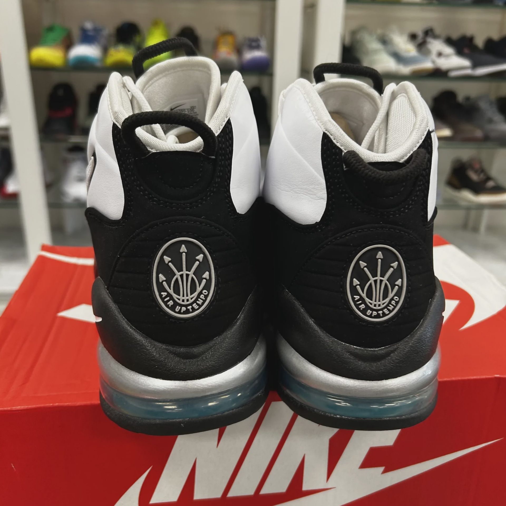 Nike Air Max Uptempo 95 White Black Teal • Pre-Owned [7577] - photo 4