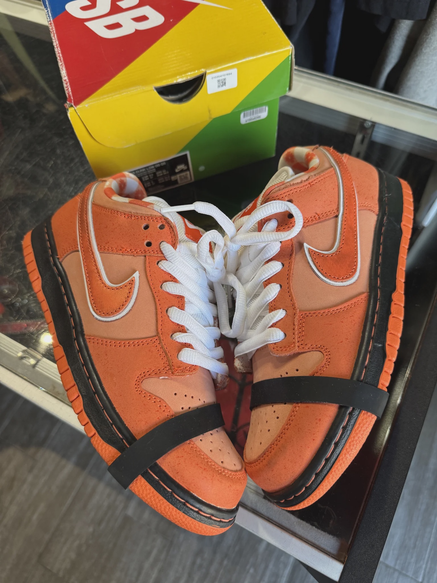 Nike SB Dunk Low Concepts Orange Lobster • Pre-Owned [2434] - photo 1