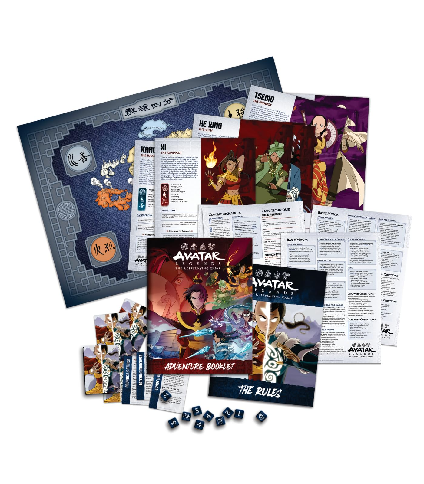 AVATAR LEGENDS RPG - STARTER SET :: Hobby Master