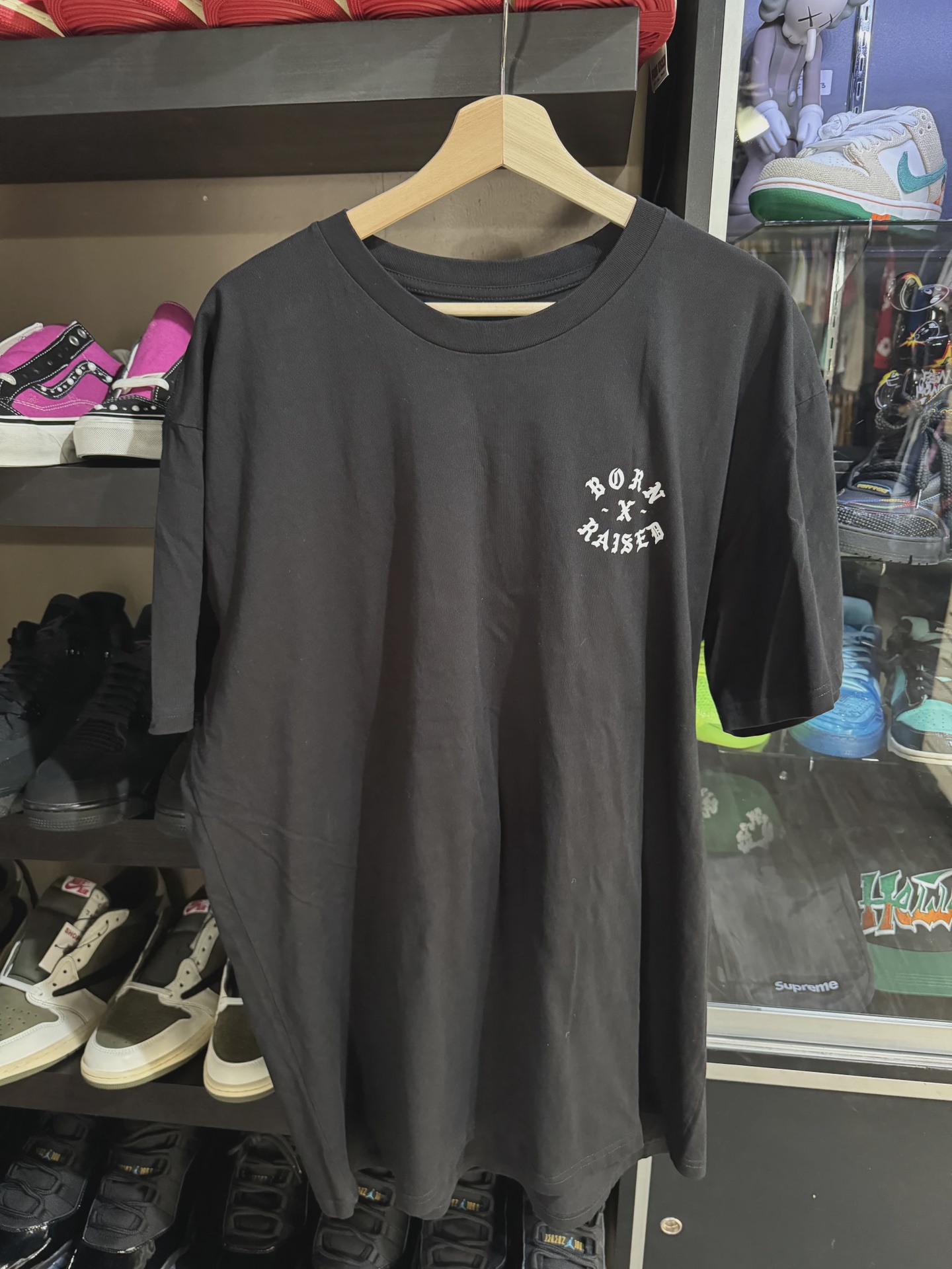 Born  x Raised Chinga Black Tee Shirt size 2XL • Brand New [0330]