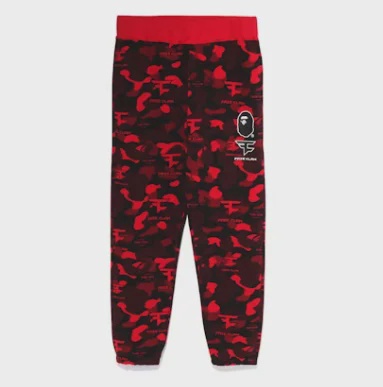 BAPE BAPE x Faze Clan Sweat Pants Red - Size XXL