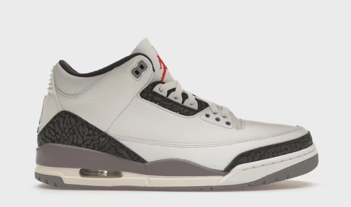 Air Jordan 3 Retro Cement Grey • Brand New [5749]