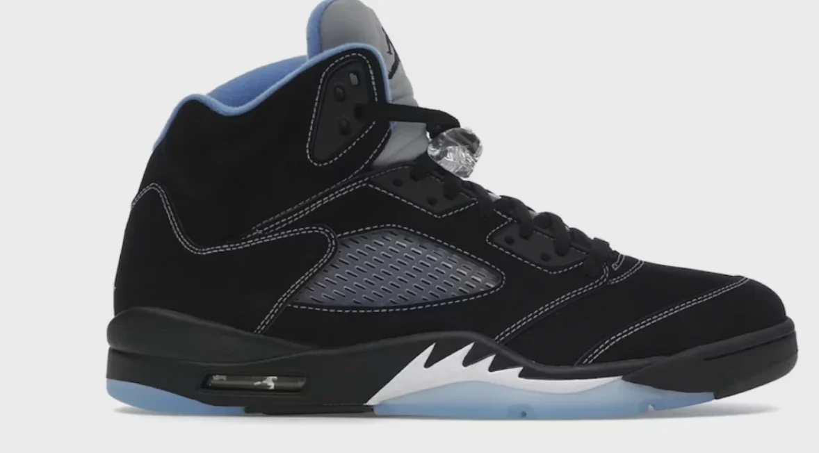 Jordan Jordan 5 Retro Black University Blue (2026) - Size US M 10.5