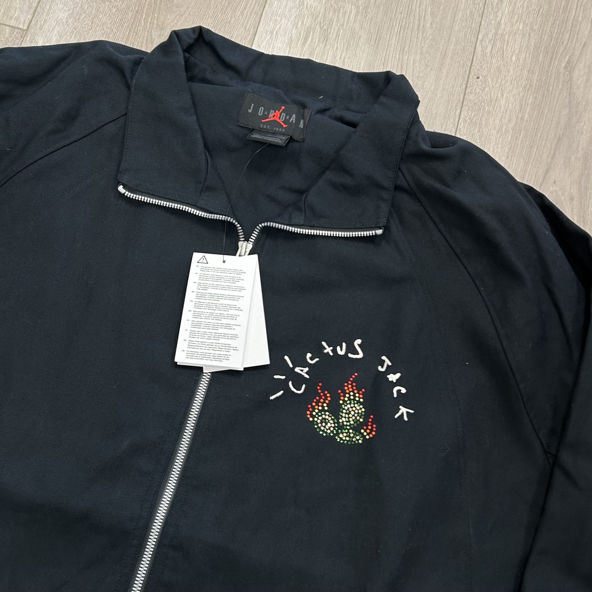 Travis Scott x Jordan Woven Jacket Black - New 2