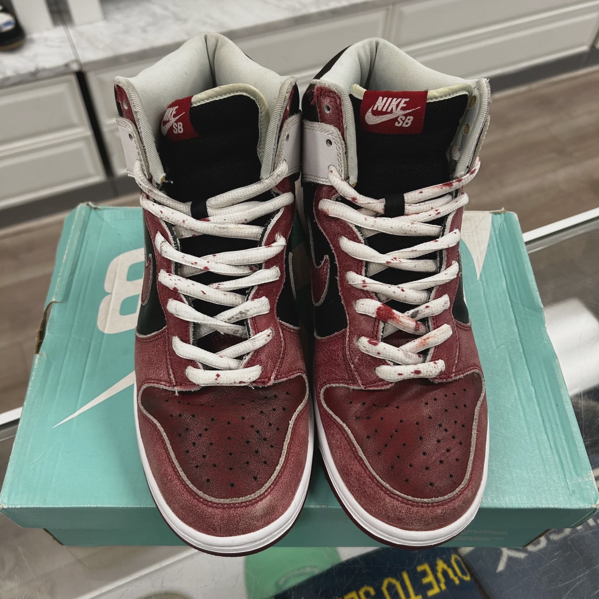 Nike SB Dunk High Jason Voorhees replacement box • Pre-Owned [8924] - photo 6