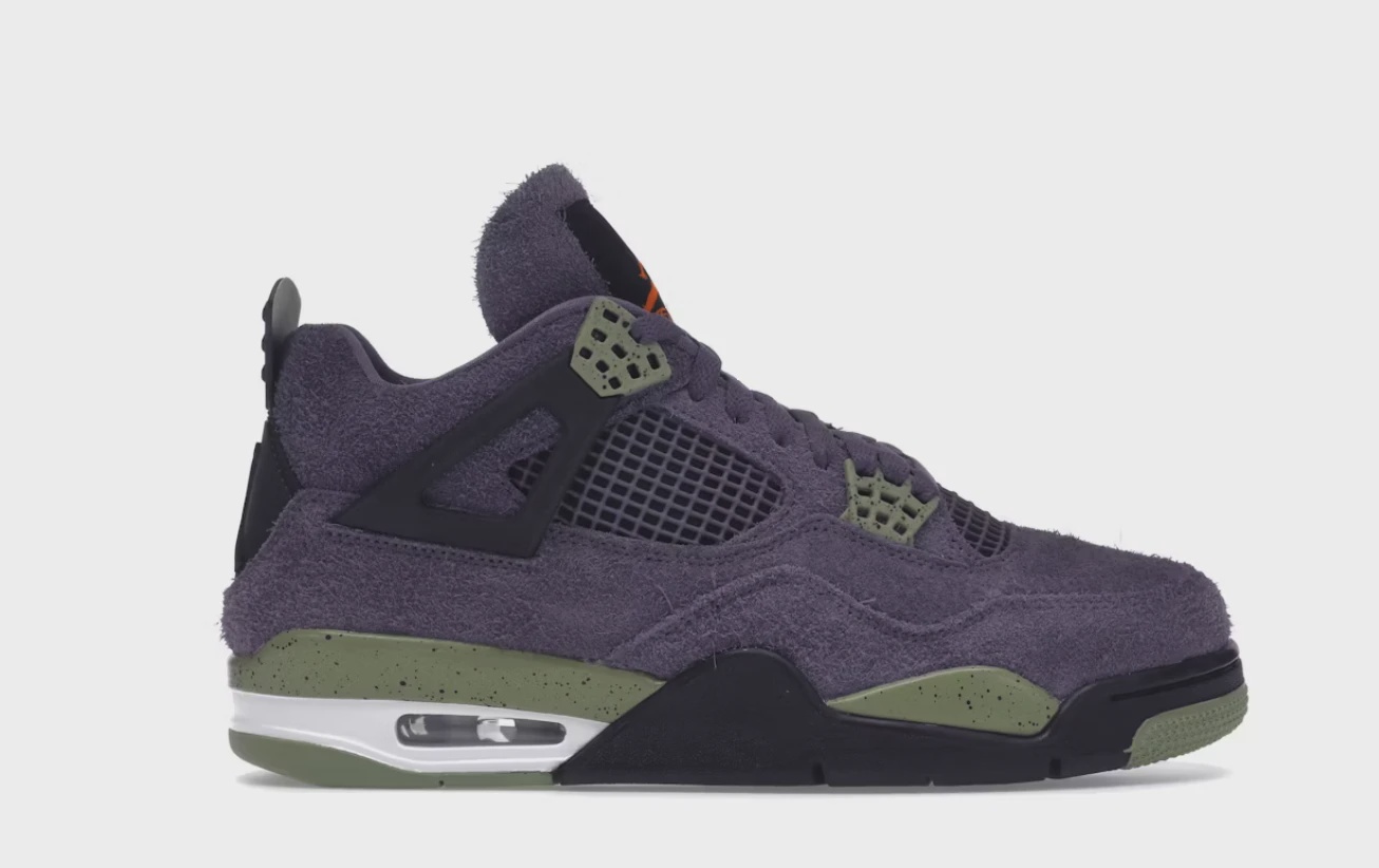 Jordan 4 Retro Canyon Purple (Women's) • Brand New [7534]