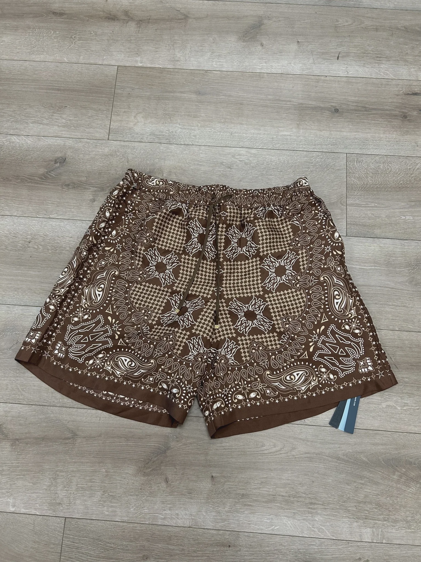 Amiri AMIRI MA Check SE Shorts - Size XXL