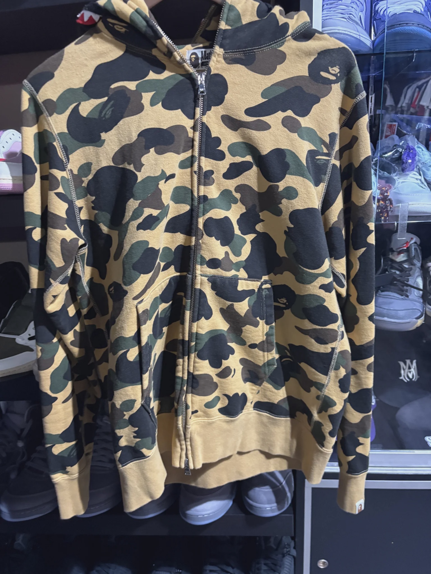 BAPE Bape Shark Hoodie - Size L