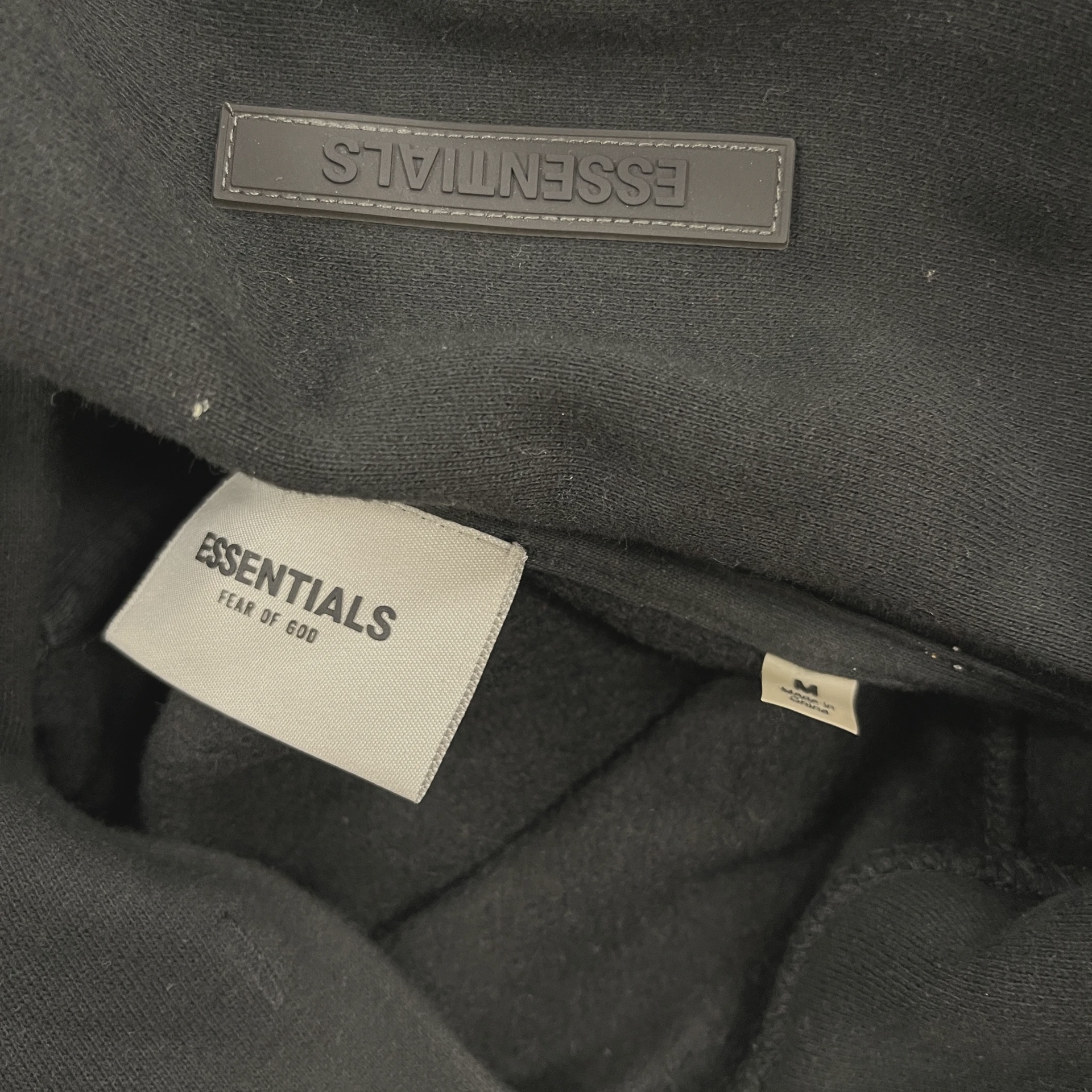 essentials black hoodie  • Pre-Owned [8863] 3