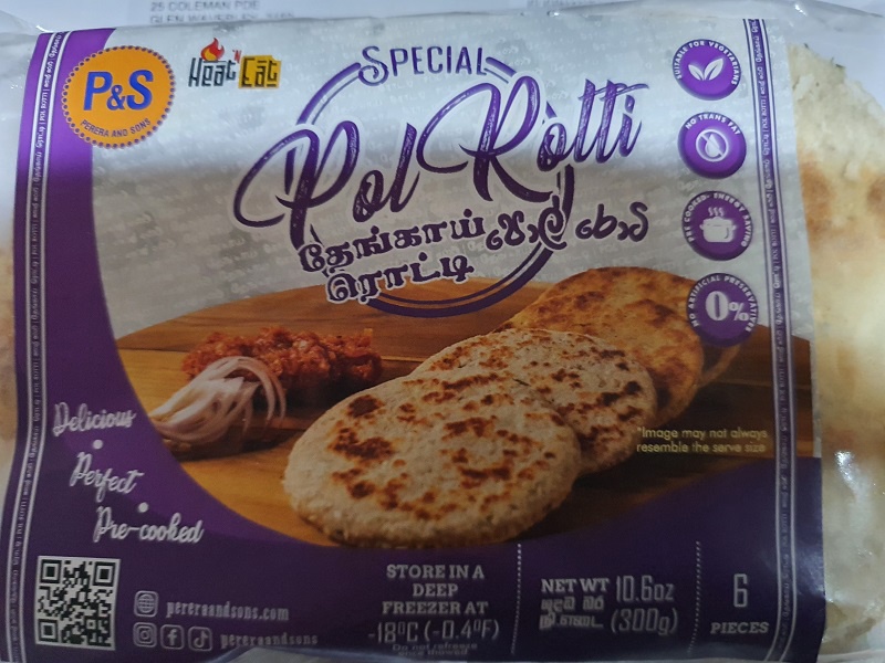 P&S Coconut Roti 300g (6pcs) (Only on Shop Visits)