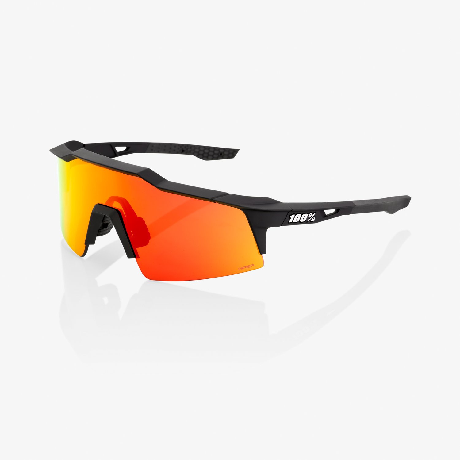 Speedcraft SL - Soft Tact Black Hiper Red Multi Mirror Lens