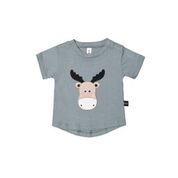 MOOSE T-SHIRT - SAGE