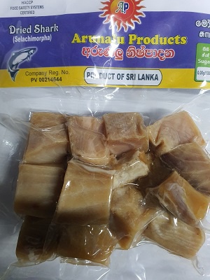 Arunalu Dried Shark (Mora) 200g