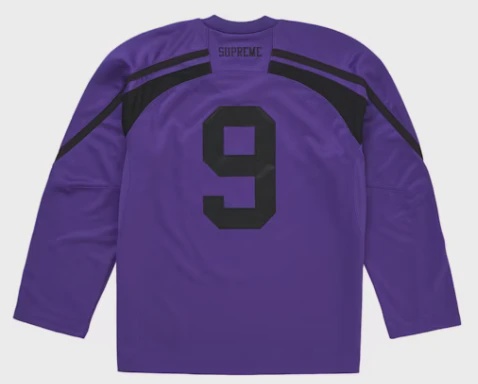 Supreme The Misfits Hockey Jersey Purple  • Brand New [0439] 2
