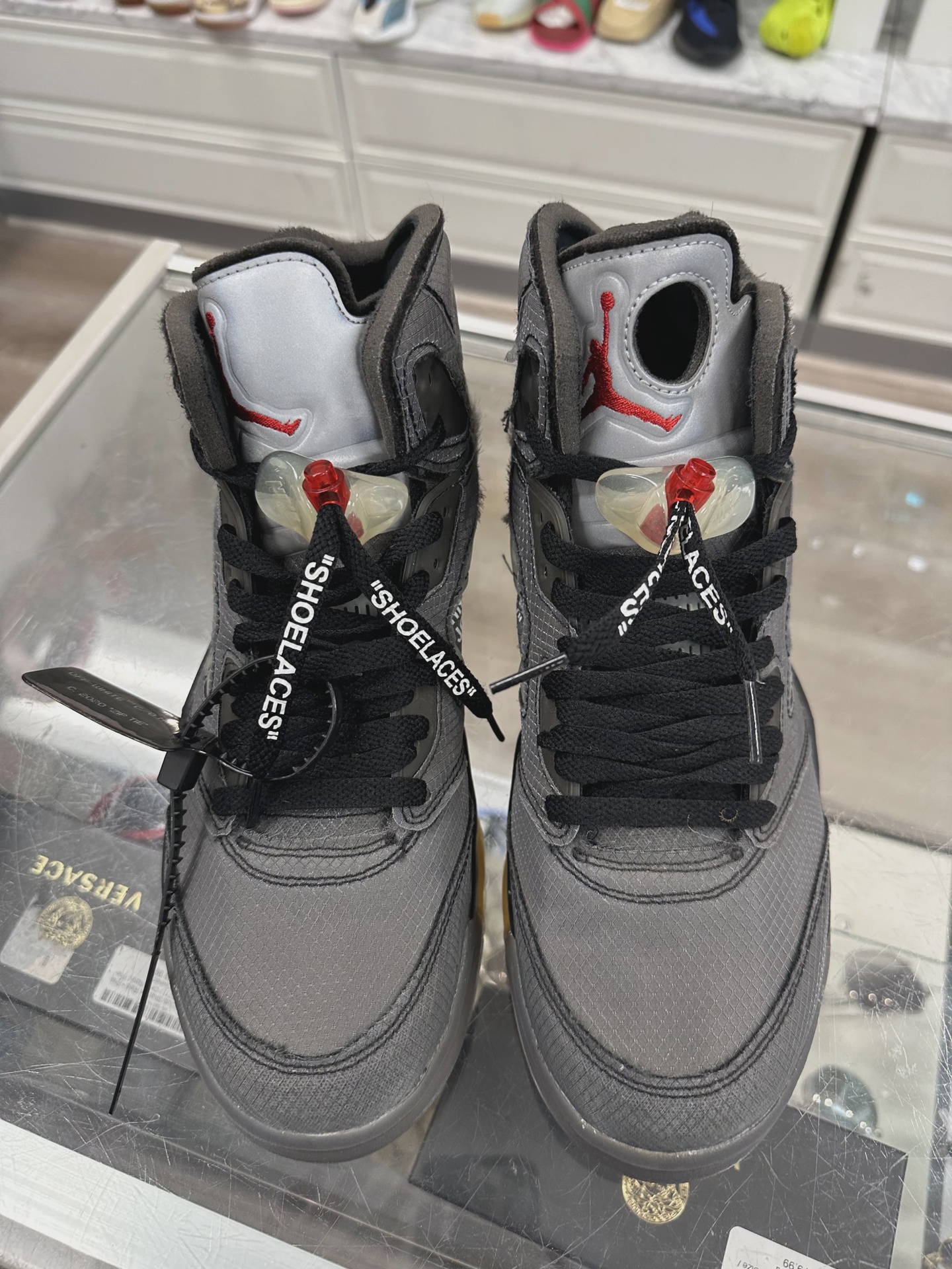 Air Jordan 5 Retro Off-White Muslin NO BOX • Pre-Owned [4231] 3