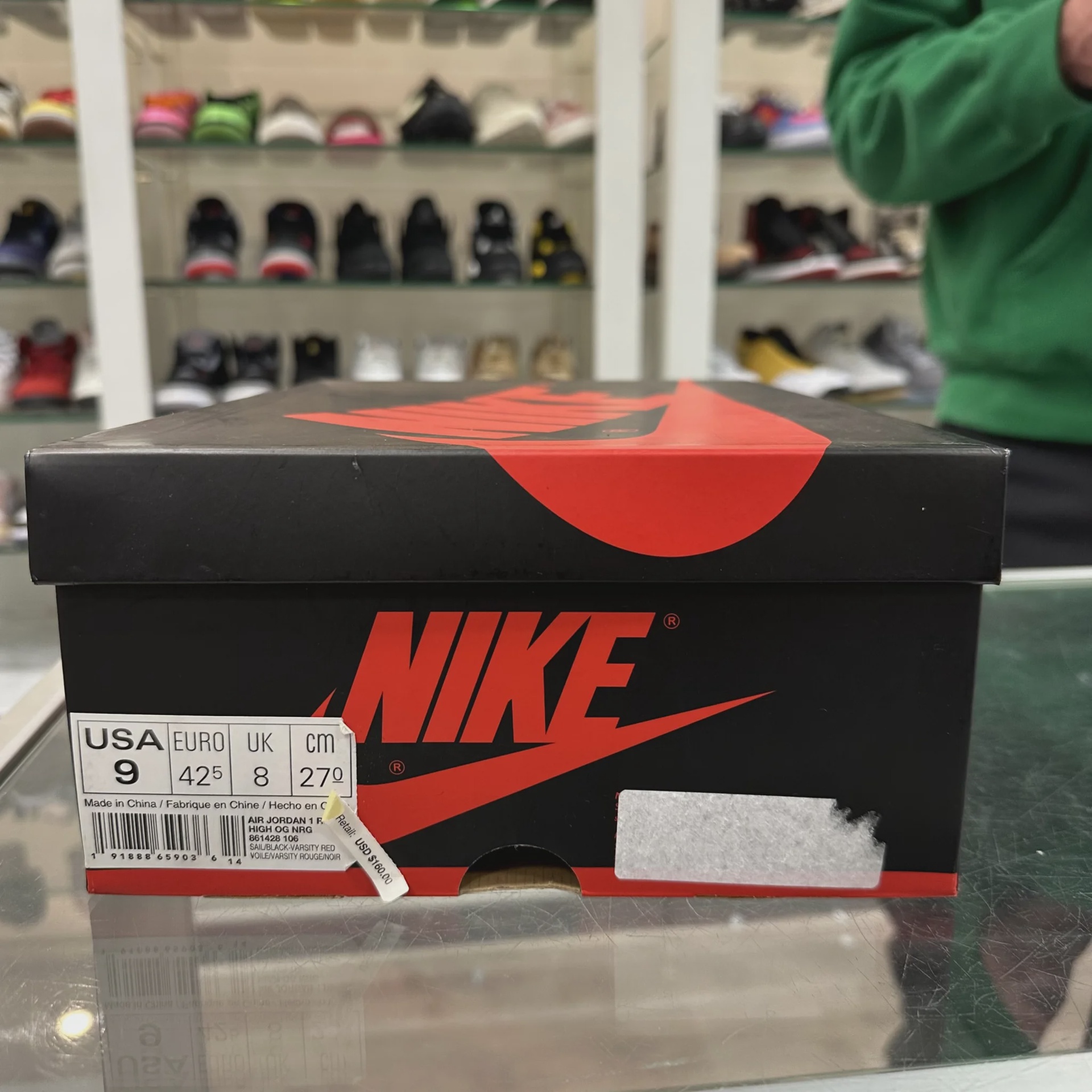 Air Jordan 1 Retro High Not for Resale Varsity Red • Pre-Owned [1129] - photo 7
