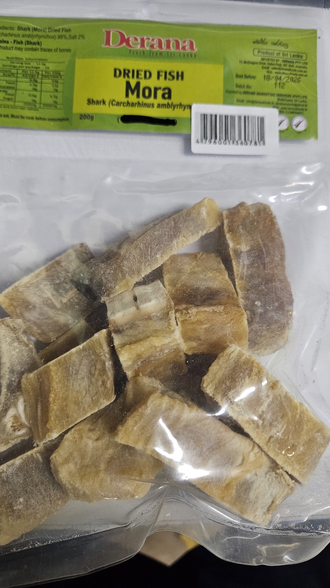 Derana Dried Fish Mora 200g