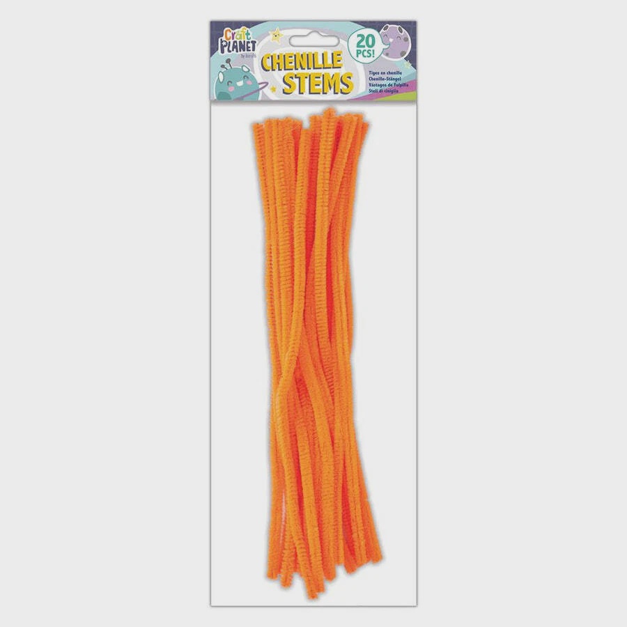 Craft Planet Chenille Stems 300mm Pk20
