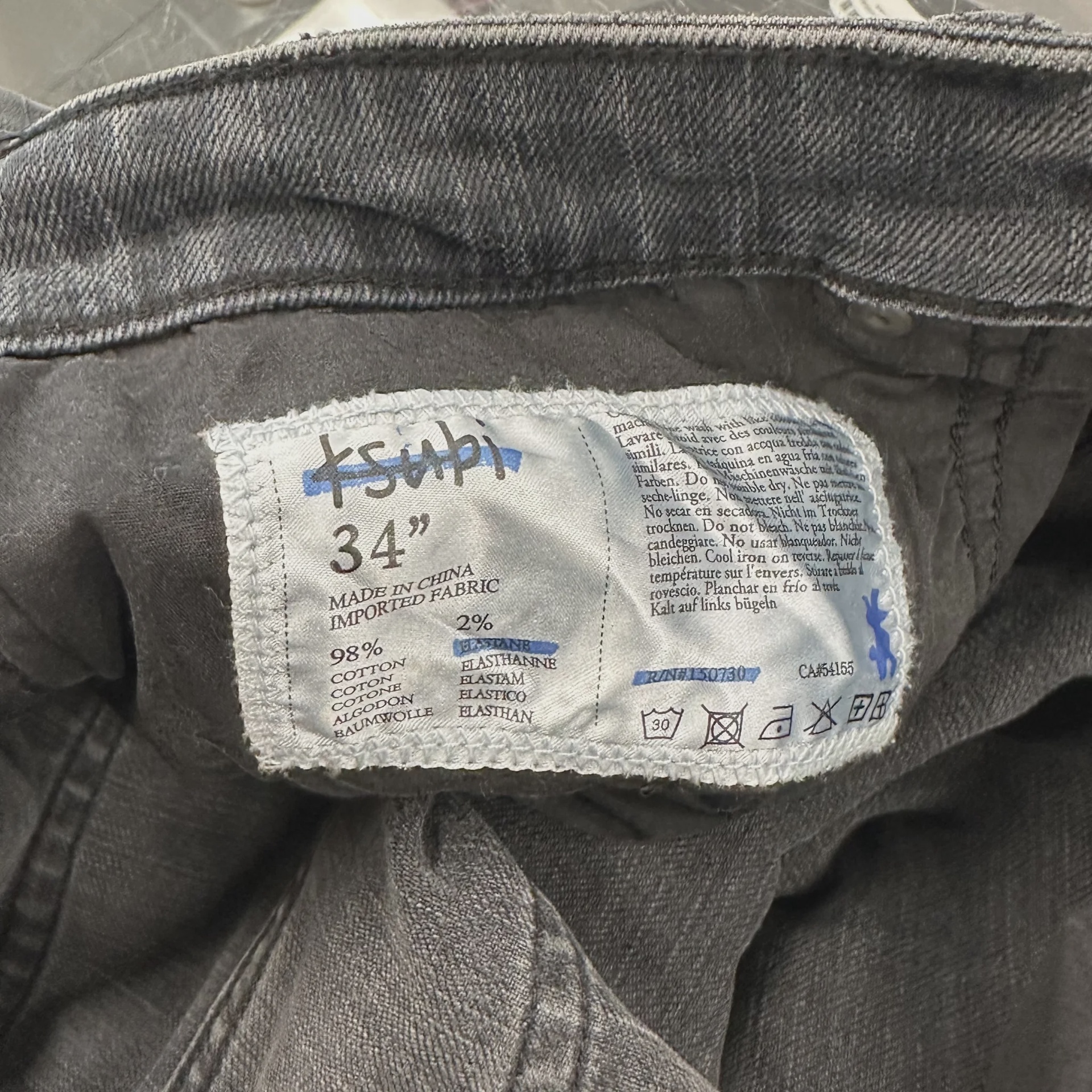 Ksubi Hazlow 3rd Degree Black Straight Leg Jeans • Pre-Owned [9337] - photo 5