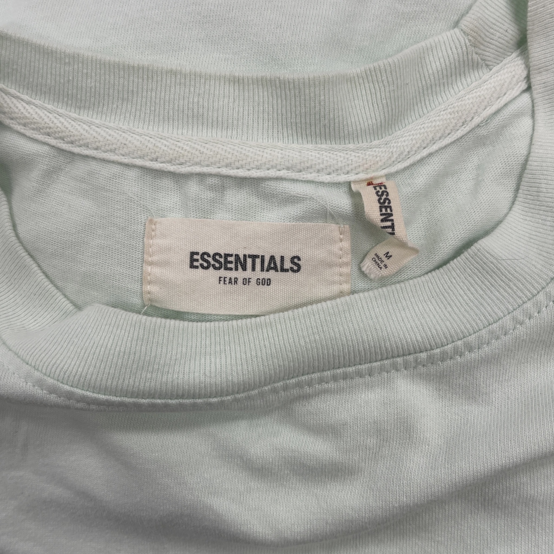 Fear of God Essentials Long-Sleeve Tee Sea Foam • Pre-Owned [1649] 3