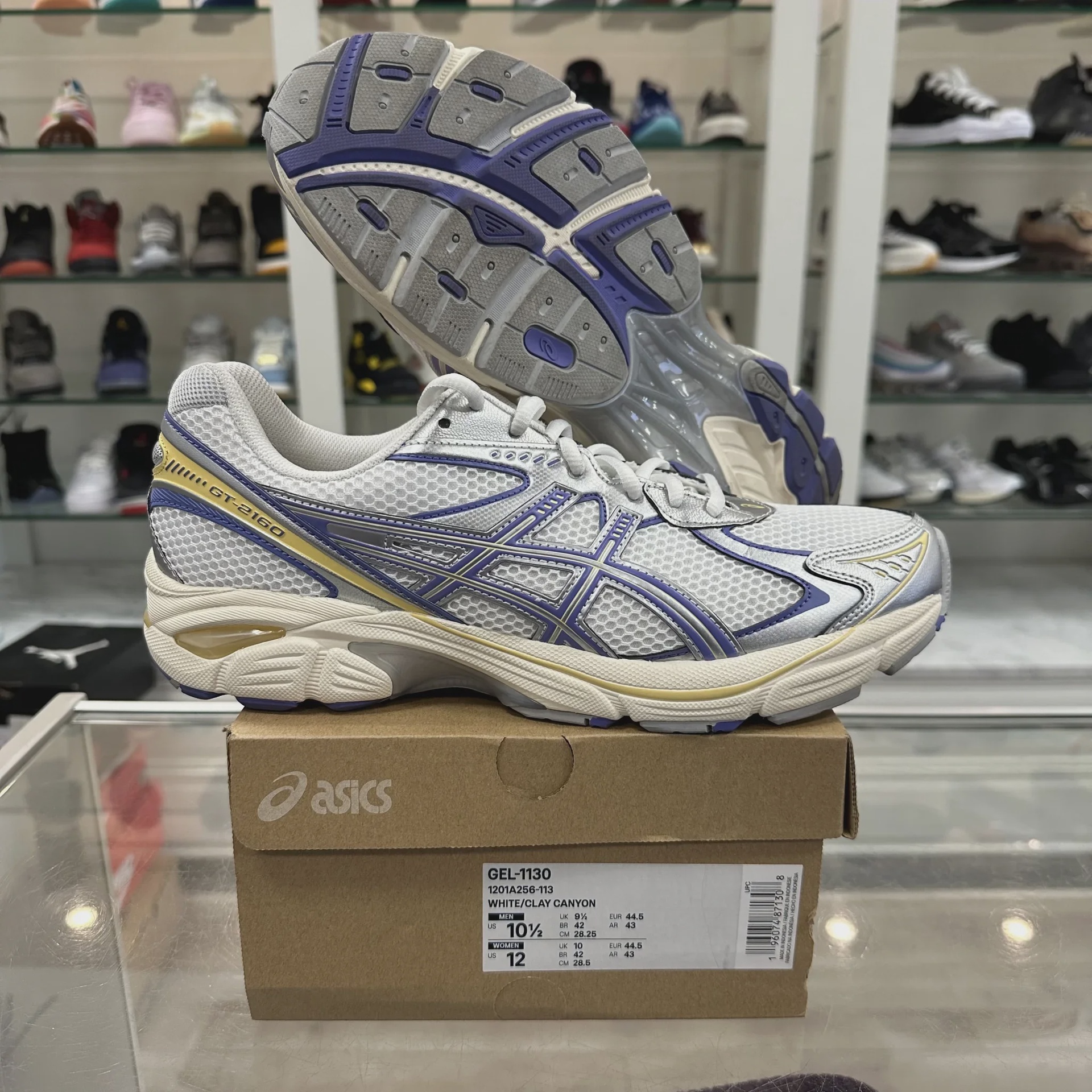 Asics ASICS GT-2160 White/Blue Violet - Size US M 11