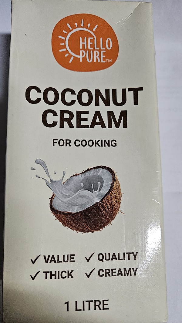 Hello Coconut Cream 1L