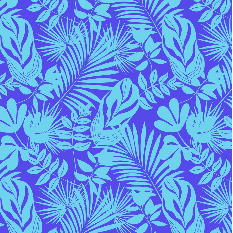 Unique Paper - Gift Wrap Roll Birds & Blooms 2m