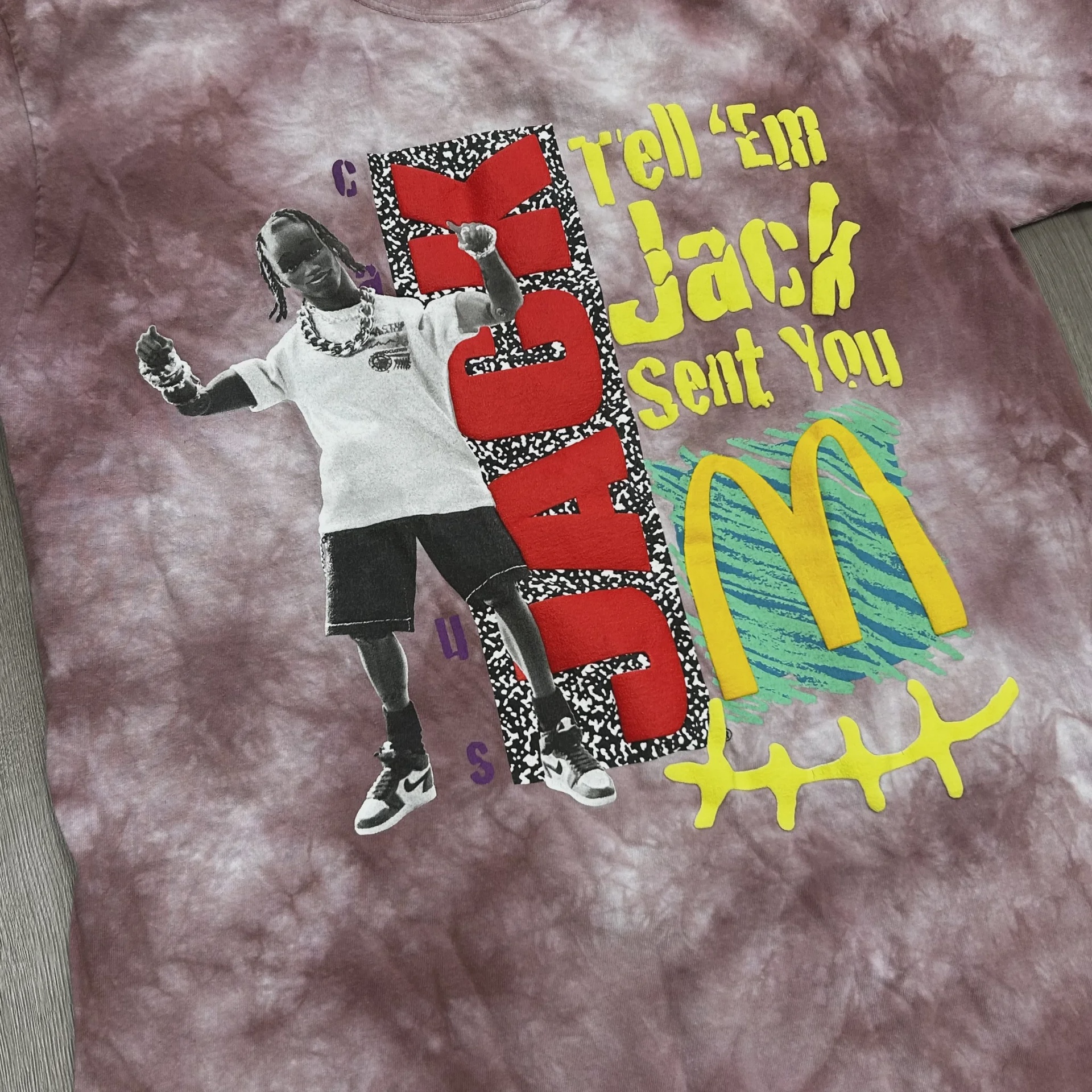 Travis Scott x McDonald's Jack Smile T-Shirt II • Pre-Owned [8401] - photo 5