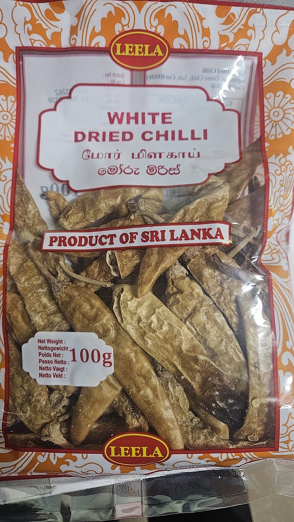 Leela White CHilli 100g