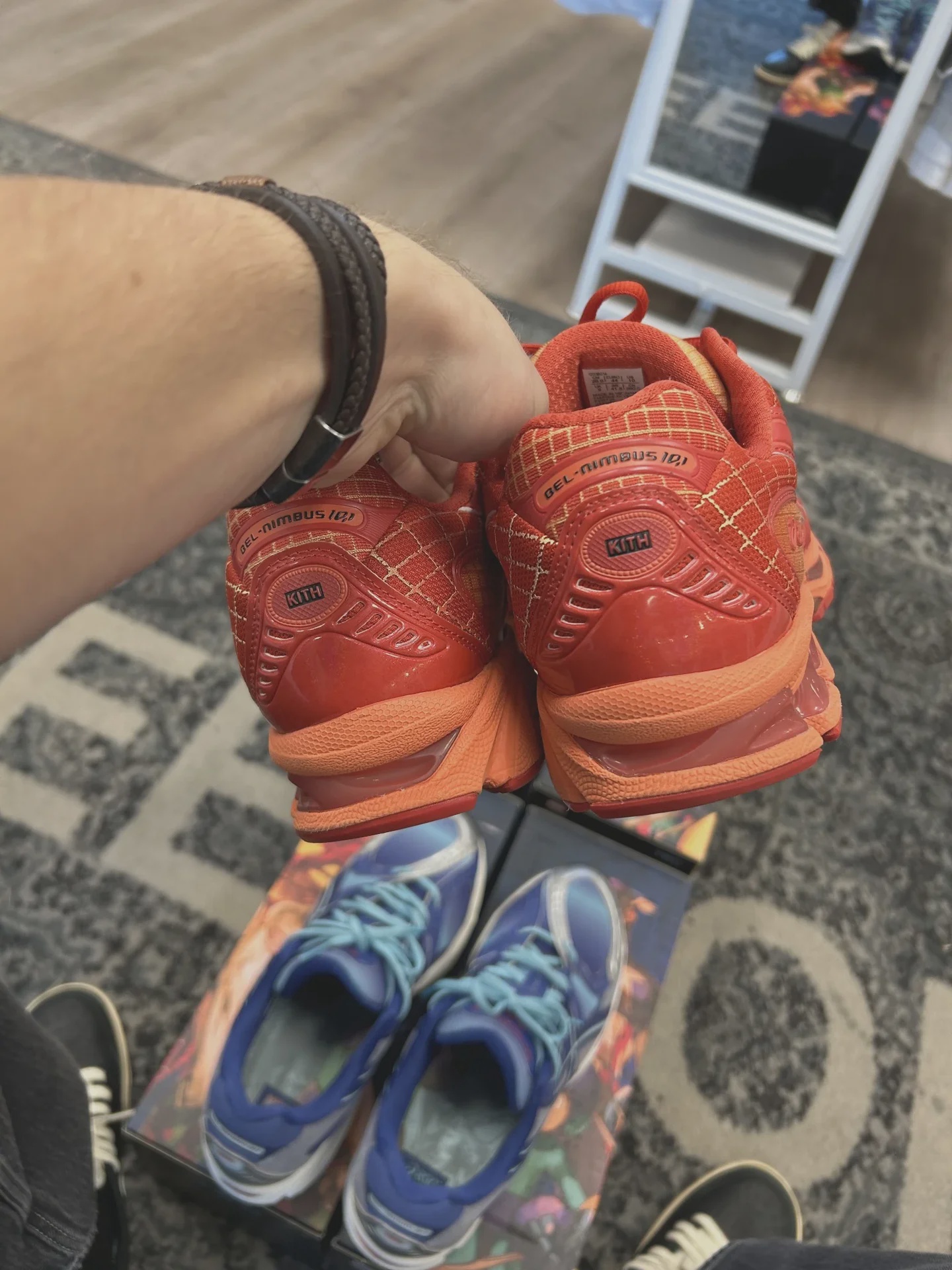Kith ASICS Marvel Iron Man Vs. Mega Man with Box (2 pairs) - photo 13