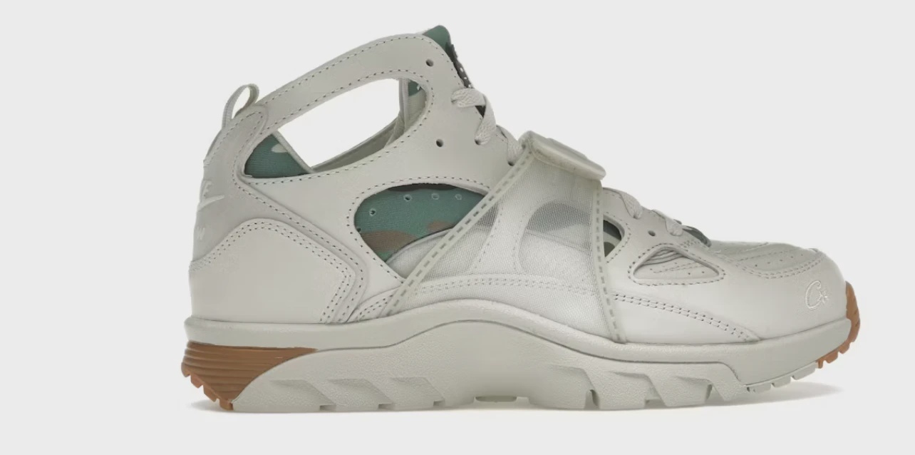 Nike Air Trainer Air Huarache Corteiz Light Bone • Brand New [9809]
