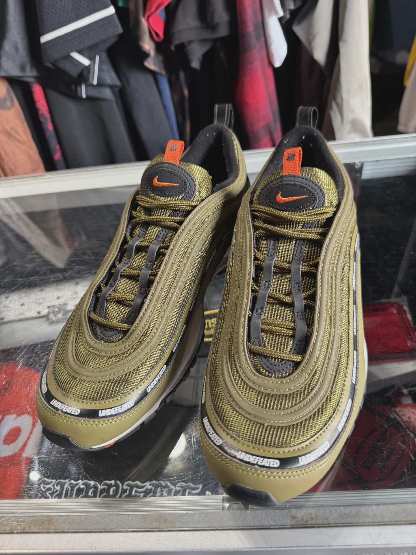 Nike Air Max 97 Undefeated Militia Green (2020) No Box • Pre-Owned [1026] - photo 2