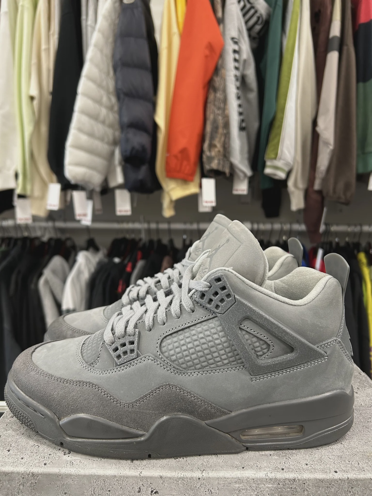 Air Jordan 4 Retro SE Paris Olympics Wet Cement • Pre-Owned [6014] - photo 2