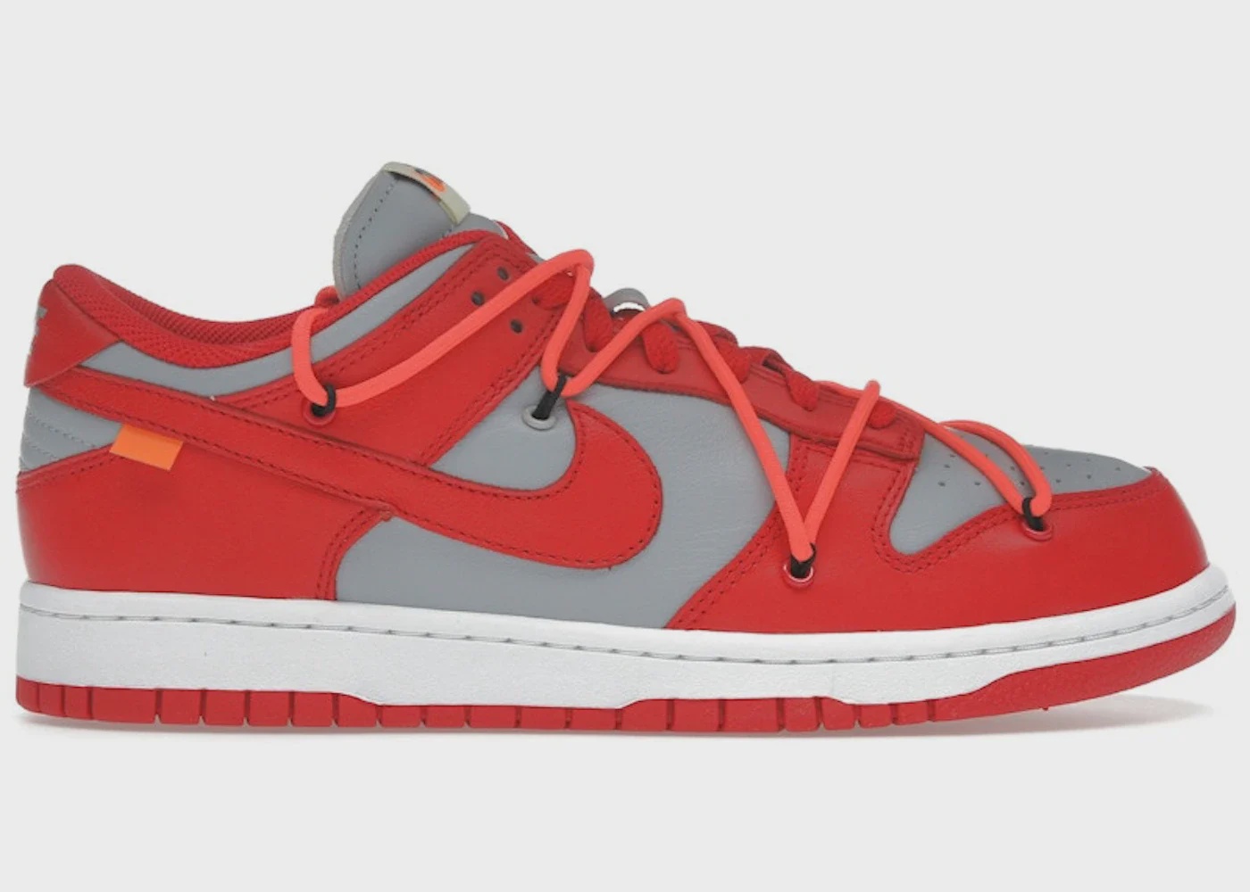 Nike Nike Dunk Low Off-White University Red - Size US M 12