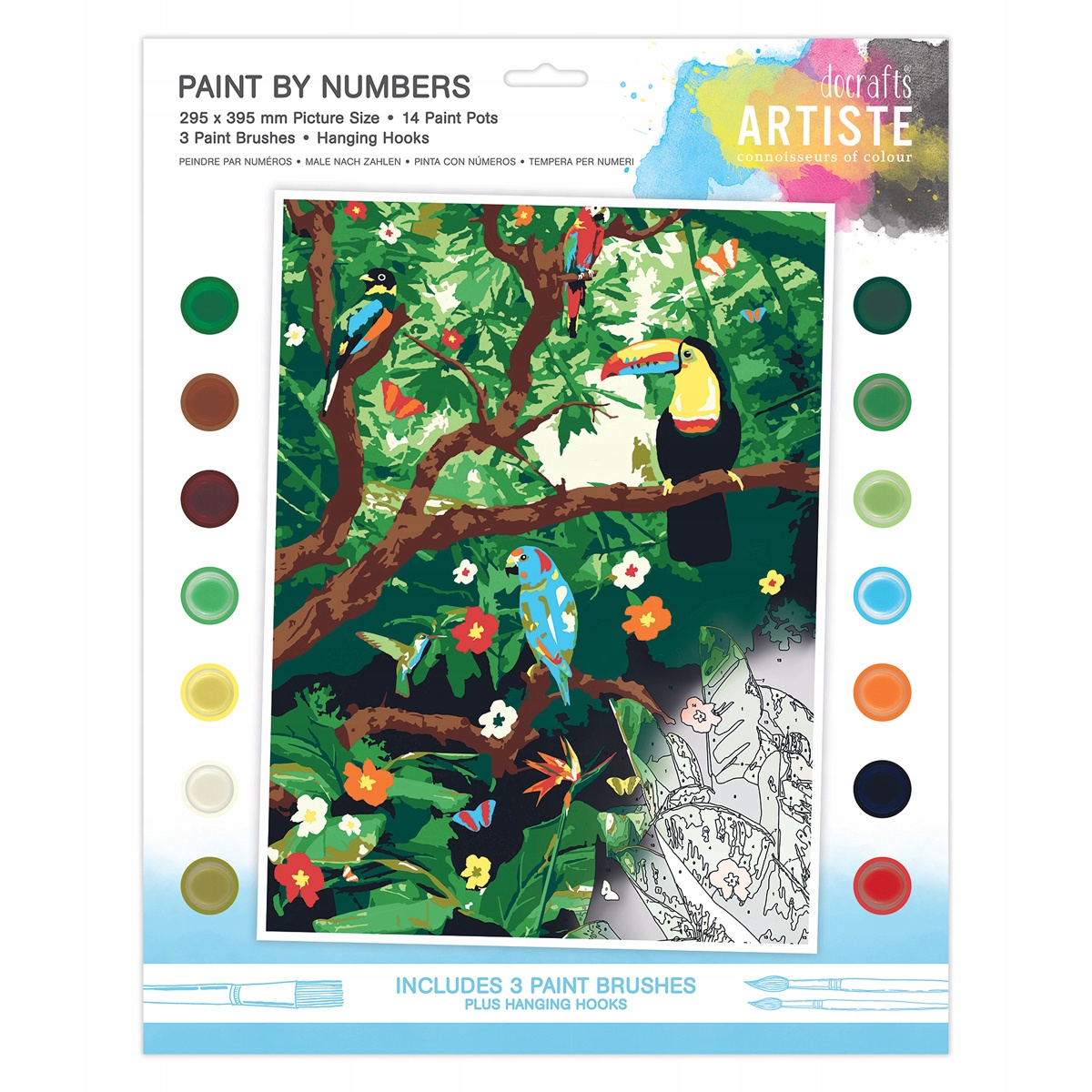 Artiste Paint By Numbers (D)