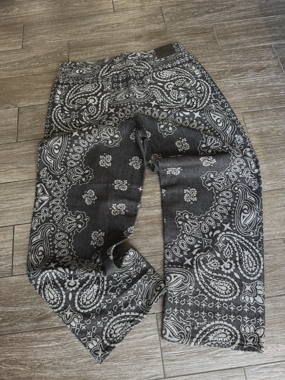 Supreme Black Bandana Pants 36 • Pre-Owned [5594] - photo 3