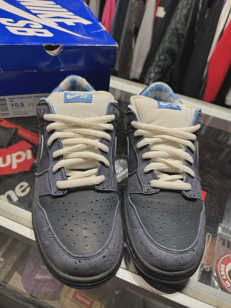 Nike SB Dunk Low Concepts Blue Lobster • Pre-Owned [0131] 2