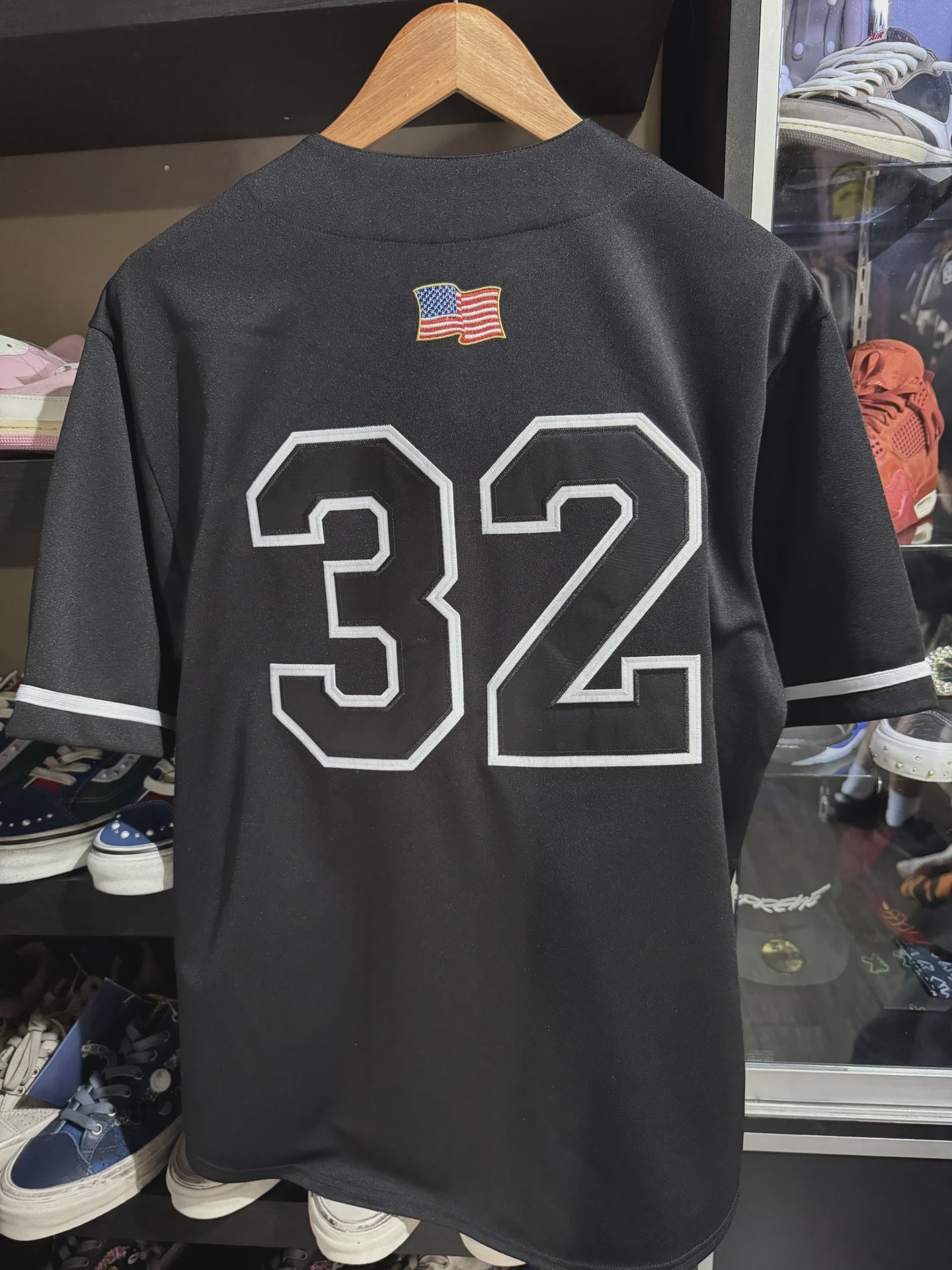 Supreme Swords Baseball Jersey Black • Brand New [7817] - photo 2