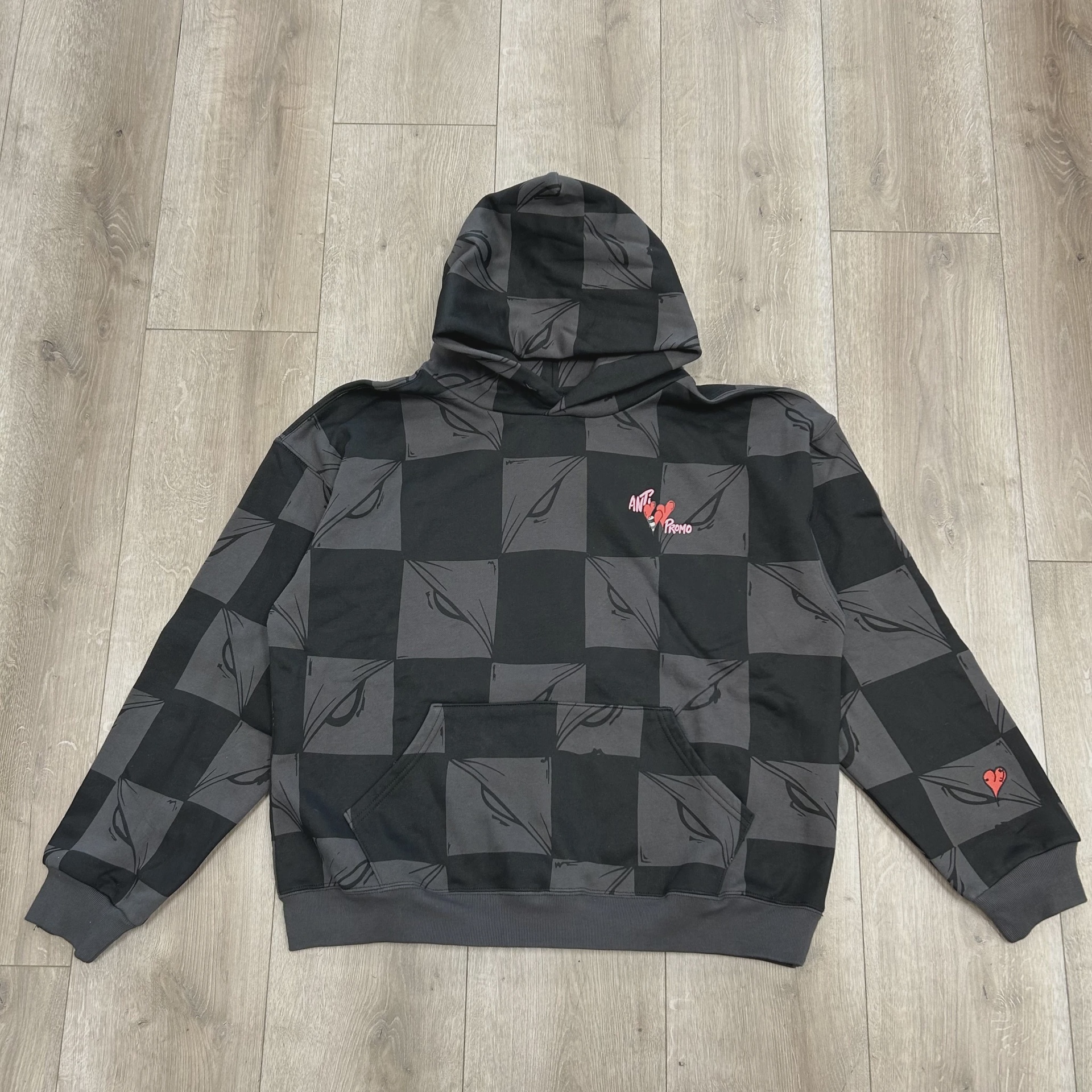 Matty Boy Anti Promo 99 Eyez Hoodie 'Black/Grey • Pre-Owned [9715] / L / Pre-Owned