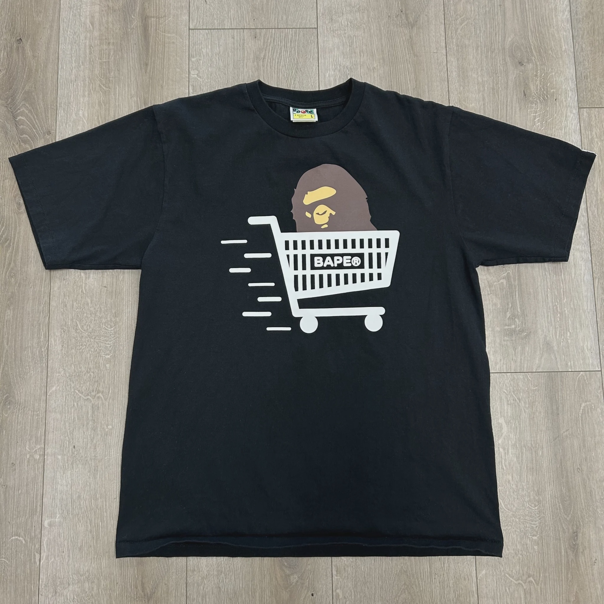 Bape Shopping Cart Tee Black  • Brand New [5117] - photo 1