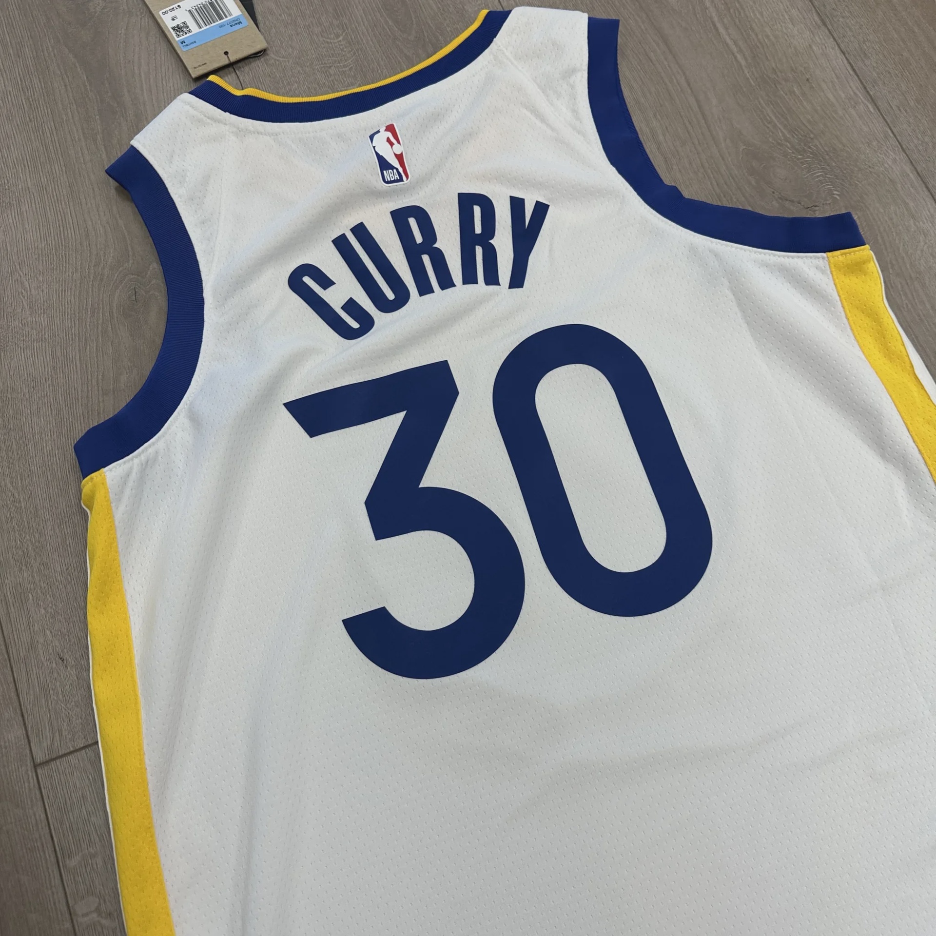 Nike Stephen Curry White Golden State Warriors Swingman Jersey • Brand New [3321] - photo 5