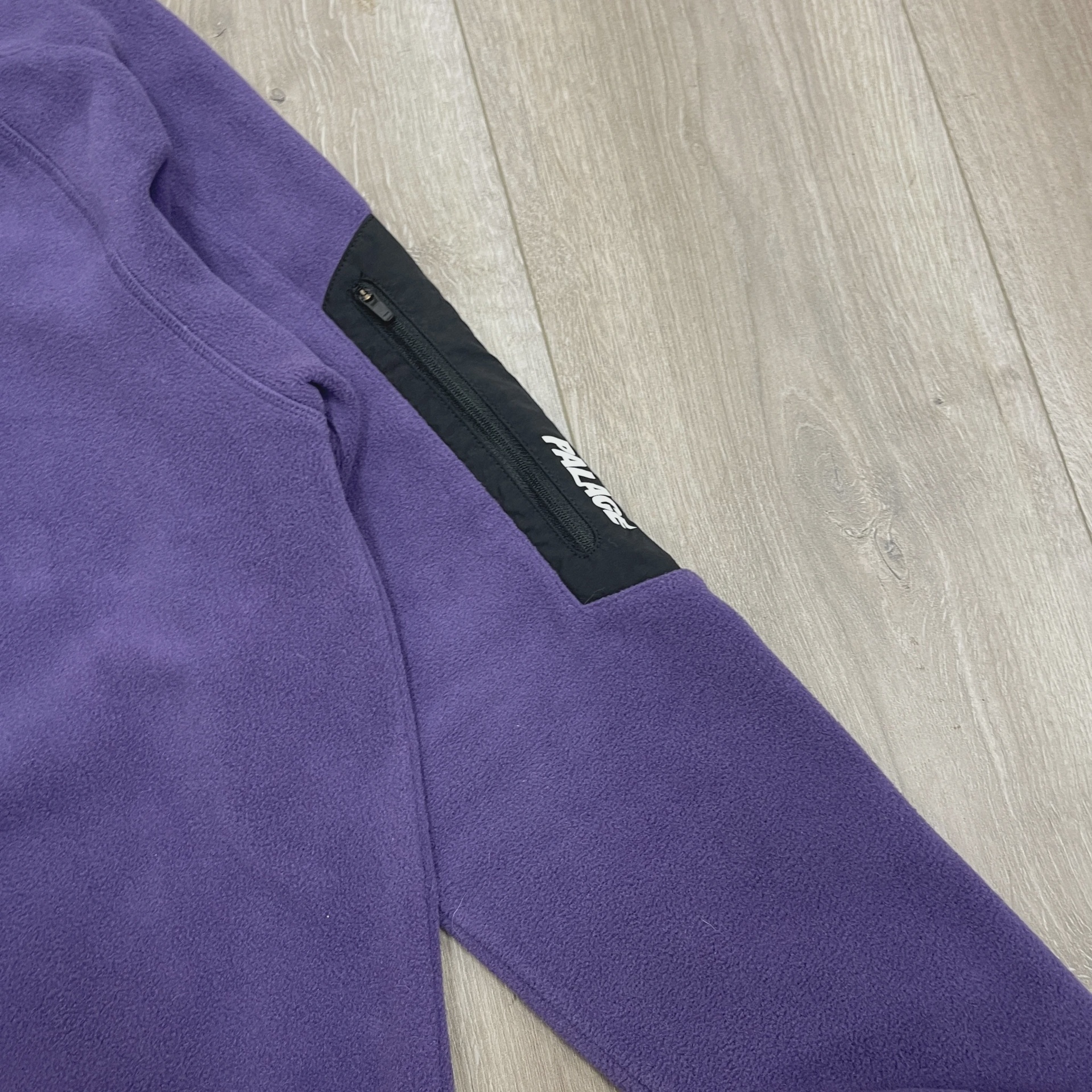 Palace Polartec 1/4 Zip Purple • Pre-Owned [7407] 7