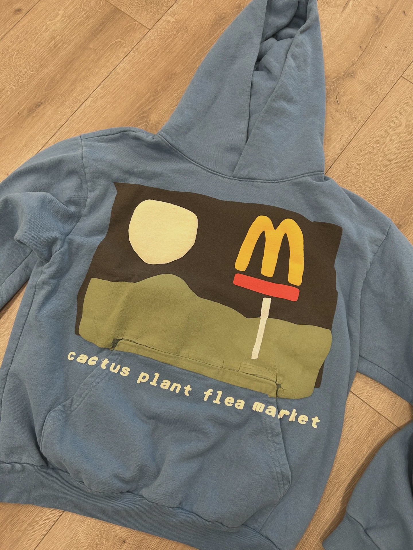 CPFM  x McDonalds Blue Hoodie • Pre-Owned [4294] - photo 4