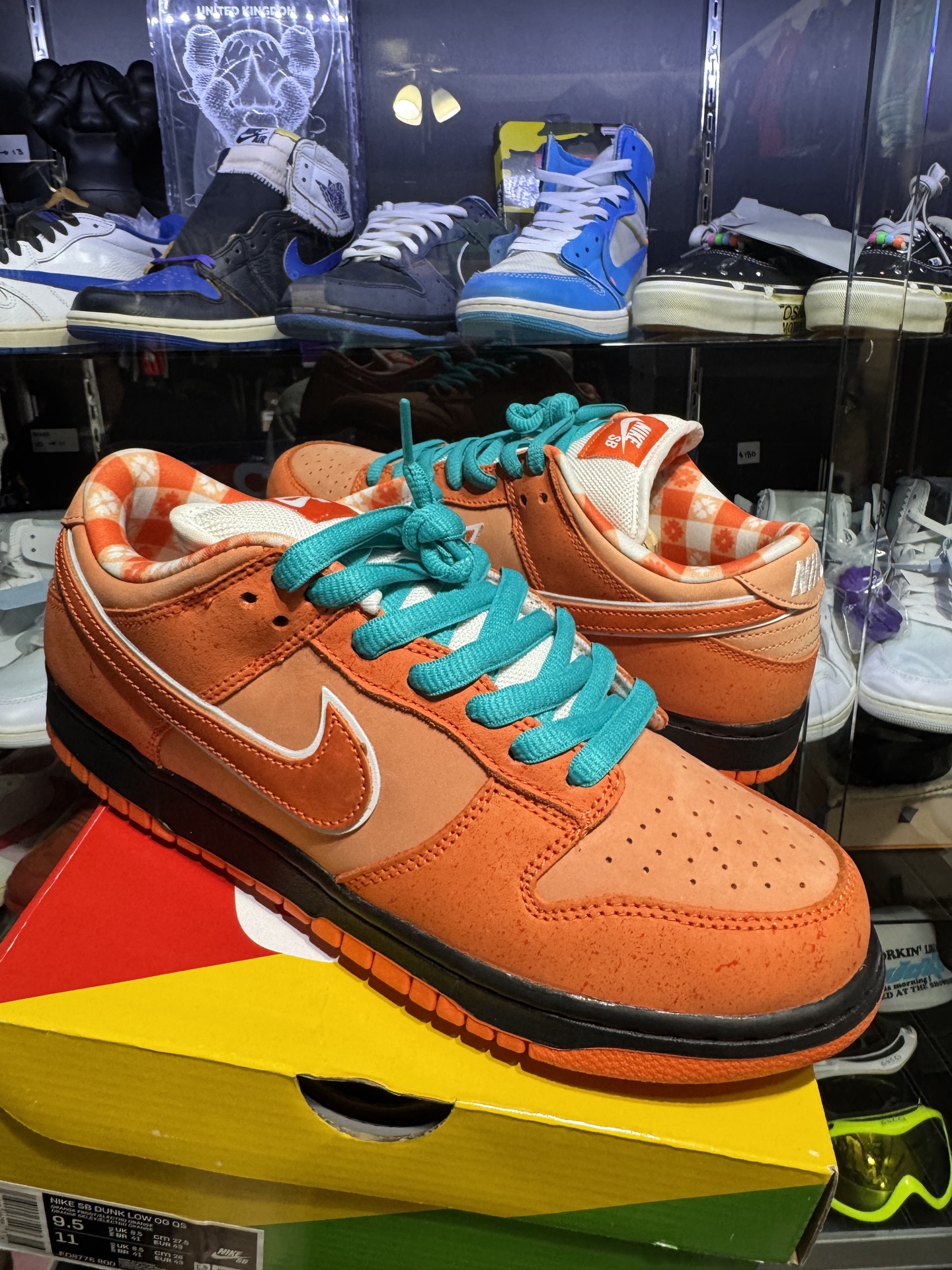 Nike SB Dunk Low Concepts Orange Lobster • Pre-Owned [6615] - photo 1