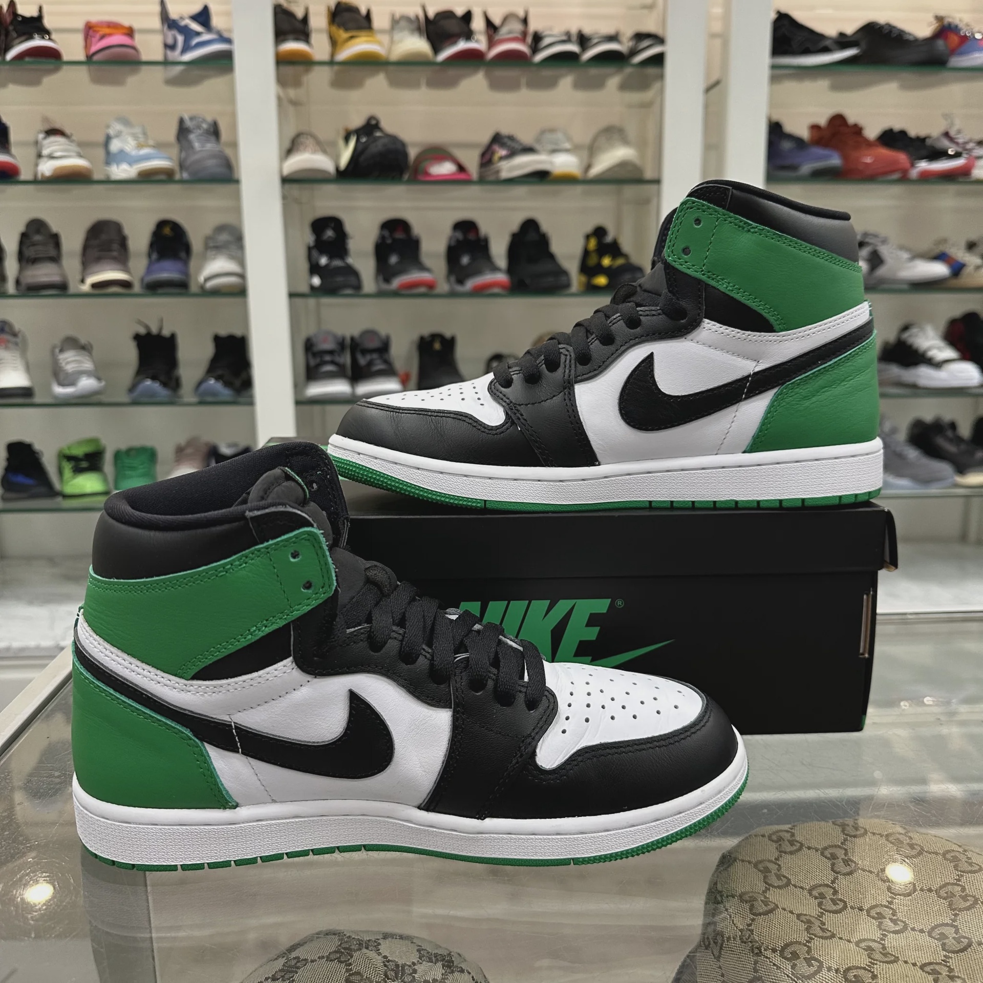 Air Jordan 1 Retro High Original Lucky Green • Pre-Owned [6348] - photo 8