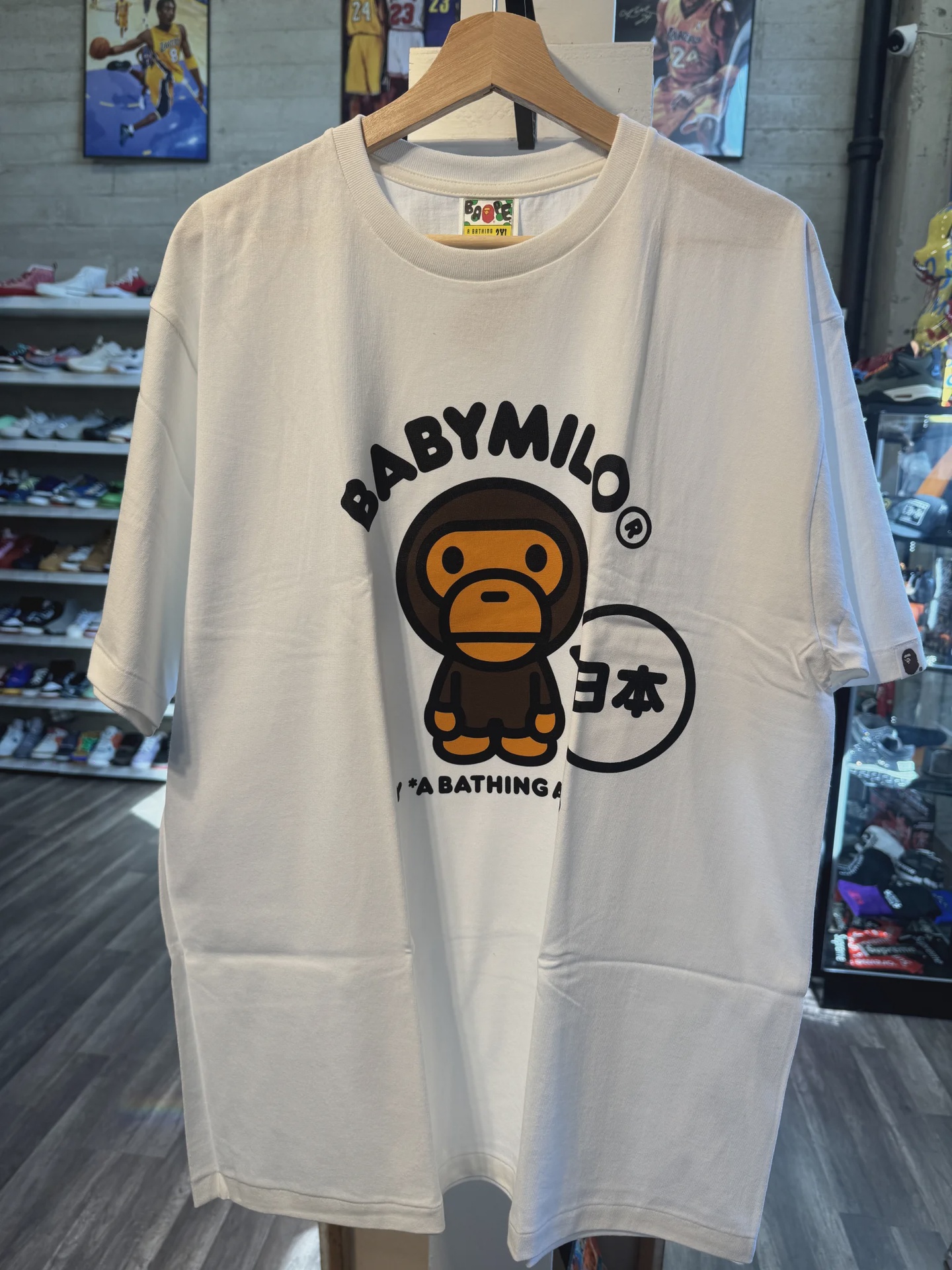 BAPE Japan Baby Milo II Tee (SS25) White XXL • Brand New [4176] - photo 1