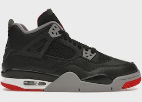 Jordan Air Jordan 4 Retro Black Red Reimagined (Grade School) - Size US Y 5.5