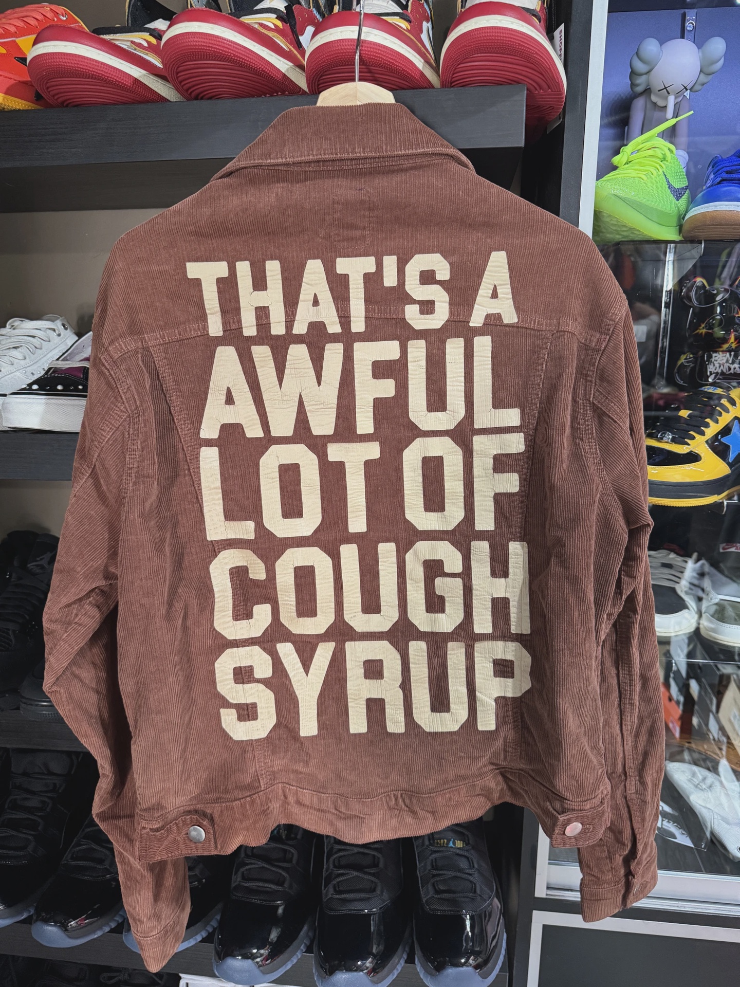 ALOCS Corduroy Brown Jacket size L • Pre-Owned [4301] 2