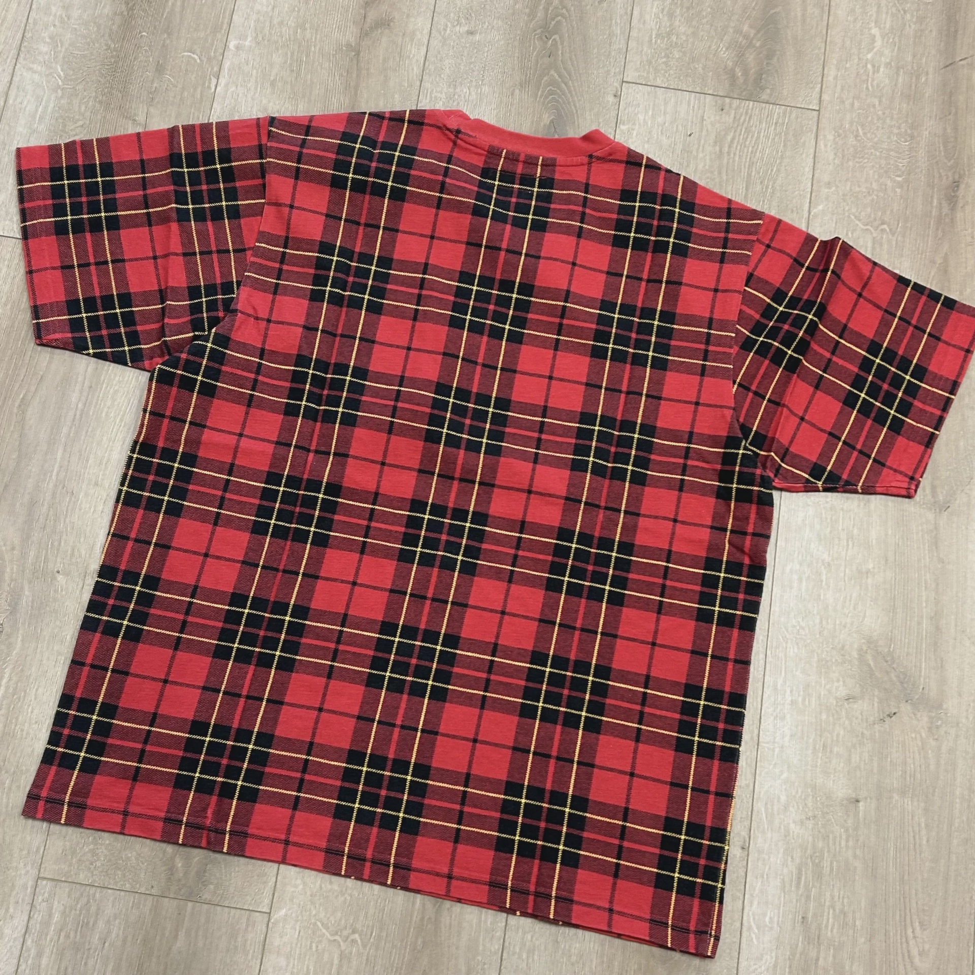 Supreme S/S Plaid Pocket Tee (FW23) • Brand New [2891] 6